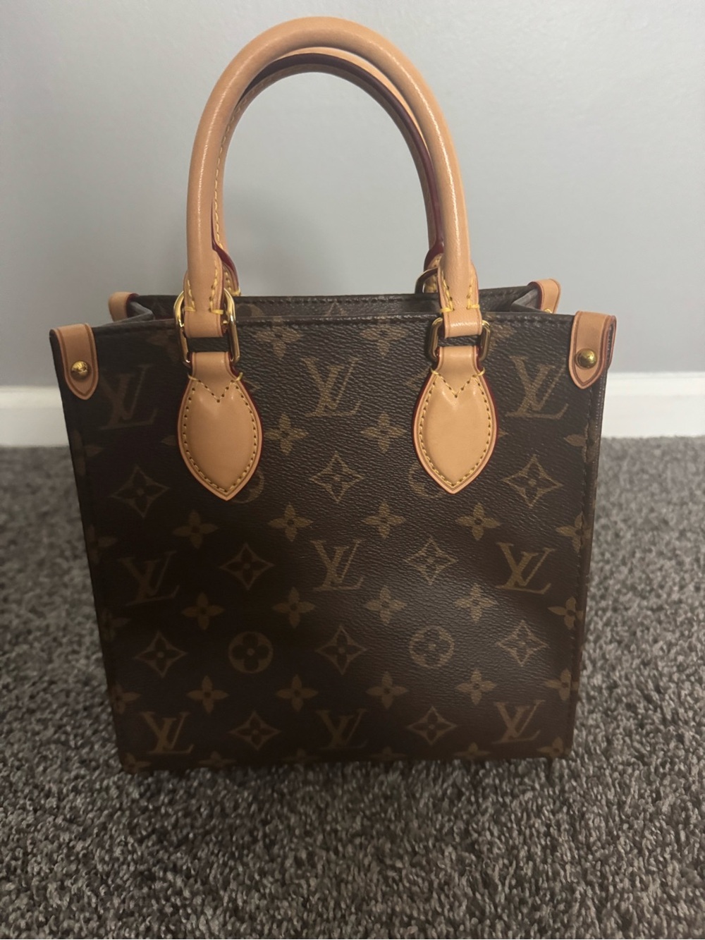 Louis Vuitton Monogram Sac Plat BB Monogram